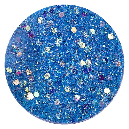 GLA20 Glitter konfetti brokat do żywicy prac kreatywnych 50ml - niebieski