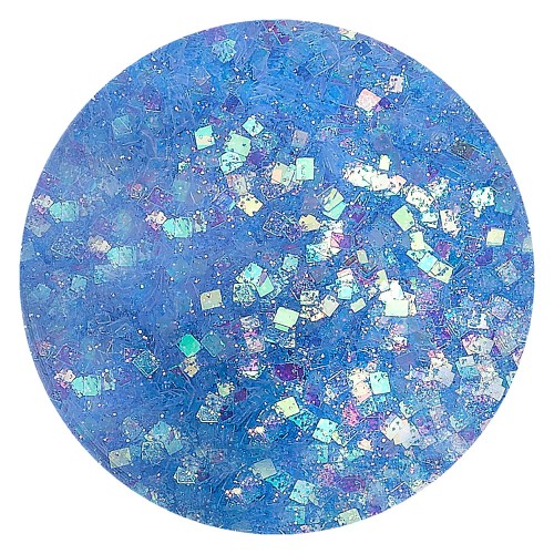 GLA21 Glitter konfetti brokat do żywicy prac kreatywnych 50ml - niebieski