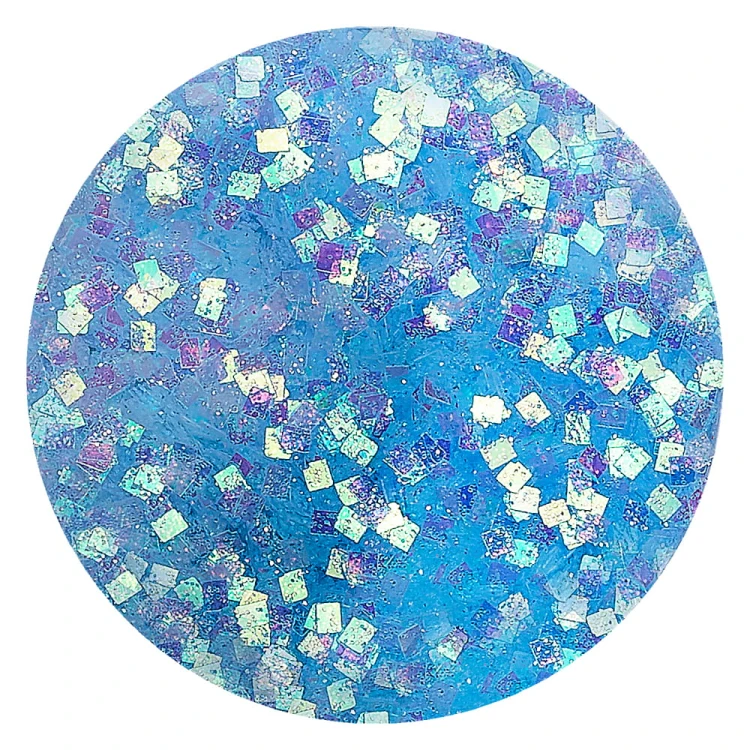 GLA23 Glitter konfetti brokat do żywicy prac kreatywnych 50ml - noiebieski