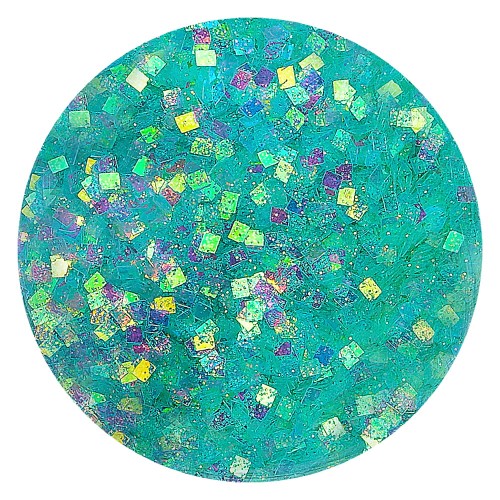 GLA24 Glitter konfetti brokat do żywicy prac kreatywnych 50ml - morski