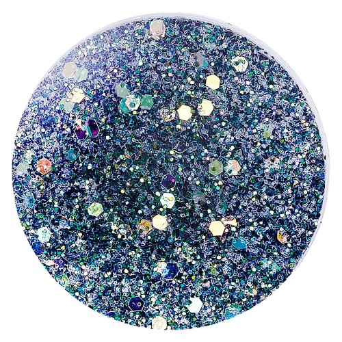GLA28 Glitter konfetti brokat do żywicy prac kreatywnych 50ml - c.zielony