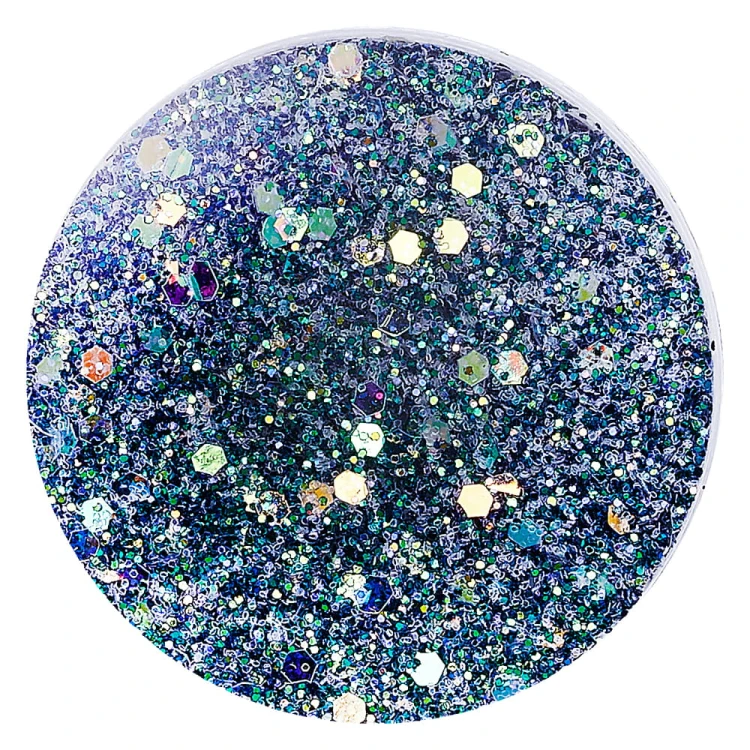 GLA28 Glitter konfetti brokat do żywicy prac kreatywnych 50ml - c.zielony
