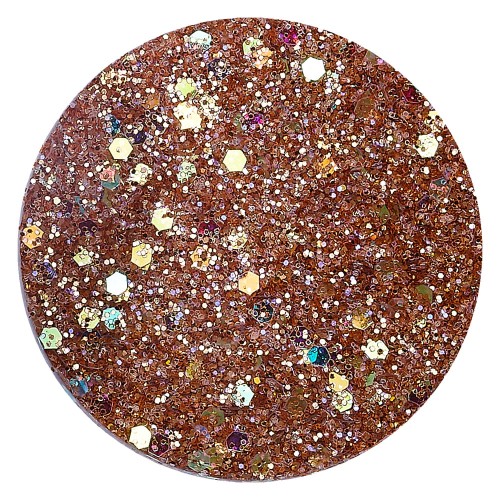 GLA31 Glitter konfetti brokat do żywicy prac kreatywnych 50ml - złoty