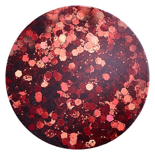 GLA41 Glitter konfetti brokat do żywicy prac kreatywnych 50ml - czerwony