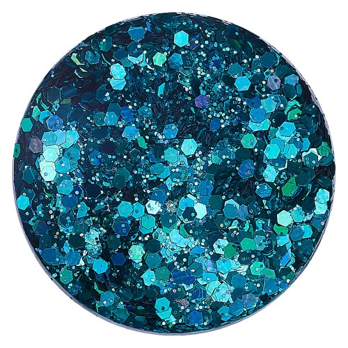 GLA45 Glitter konfetti brokat do żywicy prac kreatywnych 50ml - morski