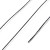 SSK21 Sznurek skręcany woskowany 0,3mm szpula 160m - czarny