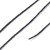 SSK24 Sznurek skręcany woskowany 0,8mm szpula 50m - czarny