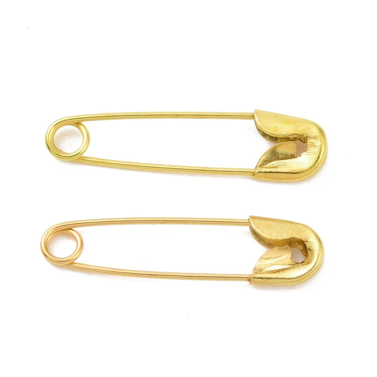 ISA04 Agrafki złote agrafka 20x5mm 50szt