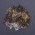 ZPF85 Końcówki zakończenia łapaczki dziewczynki 8x4mm/3mm 560szt. 6 kolorów