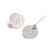 BBR61 Baza zapięcie do broszki broszka 18mm mosiężna- platynowa