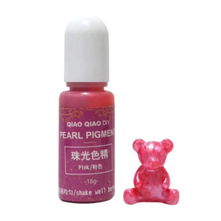 Pigment do żywic perłowy 15g - pink
