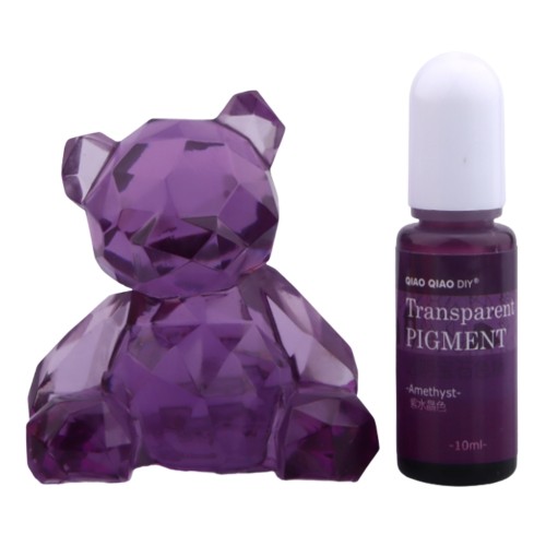 Pigment barwnik do żywicy transparentny 10ml - amethyst fioletowy ametyst