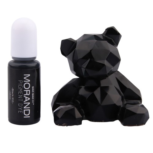 Pigment barwnik do żywicy kryjący 10ml - black czarny