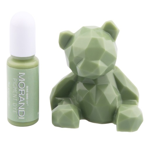 Pigment barwnik do żywicy kryjący 10ml - tea green zielony matcha