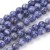 JAS102 Jaspis Blue Spot kamień naturalny koraliki kule 8mm sznur 46szt