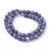 JAS102 Jaspis Blue Spot kamień naturalny koraliki kule 8mm sznur 46szt