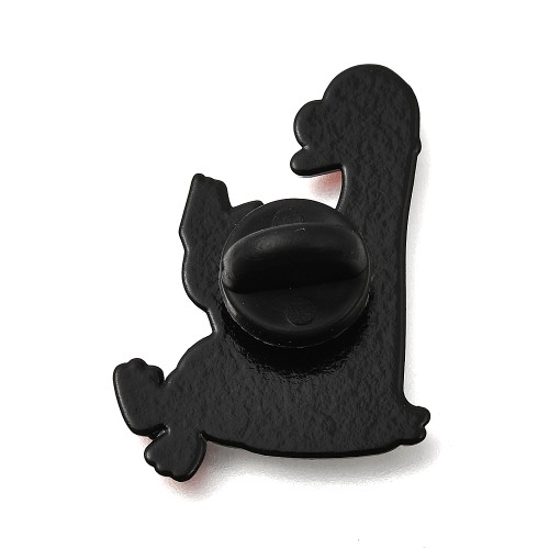 pin126 Przypinka metalowa emaliowana pin kaczka z książką