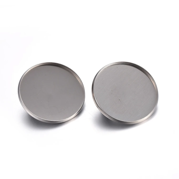 bbr63 Baza zapięcie do broszki broszka 25mm stal nierdzewna