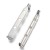 BBR66 Baza zapięcie do broszki przypinki 5x40mm stal nierdzewna 5szt