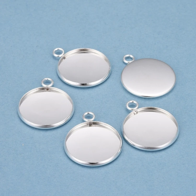 BMK304 Zawieszka baza pod kaboszon okrągła 20mm stal nierdzewna 2szt