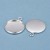 BMK304 Zawieszka baza pod kaboszon okrągła 20mm stal nierdzewna 2szt