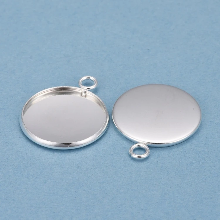 BMK304 Zawieszka baza pod kaboszon okrągła 20mm stal nierdzewna 2szt