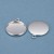 BMK306 Zawieszka baza pod kaboszon okrągła 18mm stal nierdzewna 2szt