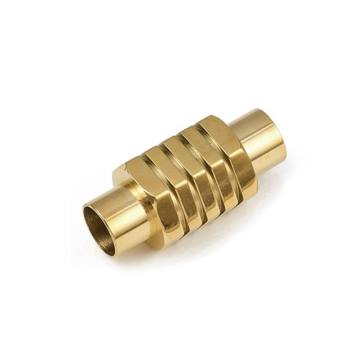 Zap461 Zapięcie magnetyczne wklejane stal nierdzewna 10x20mm złote