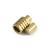 Zap461 Zapięcie magnetyczne wklejane stal nierdzewna 10x20mm złote