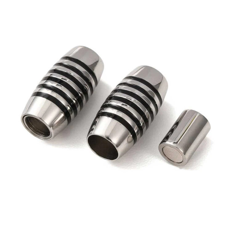 Zap462 Zapięcie magnetyczne wklejane stal nierdzewna 11x21mm