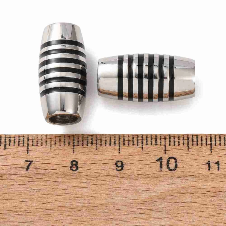 Zap462 Zapięcie magnetyczne wklejane stal nierdzewna 11x21mm