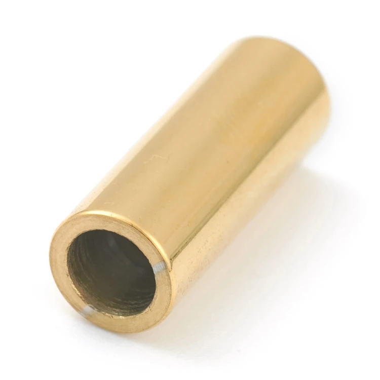 ZAP464 Zapięcie magnetyczne wklejane stal nierdzewna 6x16mm otwór 4mm złote IP 18K