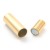 ZAP464 Zapięcie magnetyczne wklejane stal nierdzewna 6x16mm otwór 4mm złote IP 18K