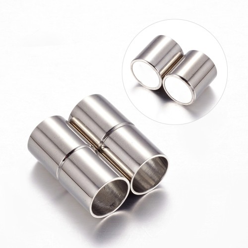 ZAP468 Zapięcie magnetyczne wklejane stal nierdzewna 9x20mm otwór 8mm
