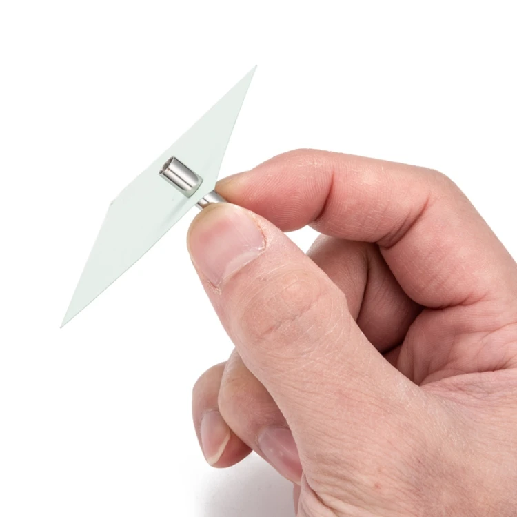 ZAP470 Zapięcie magnetyczne wklejane stal nierdzewna 5x16mm otwór 4mm