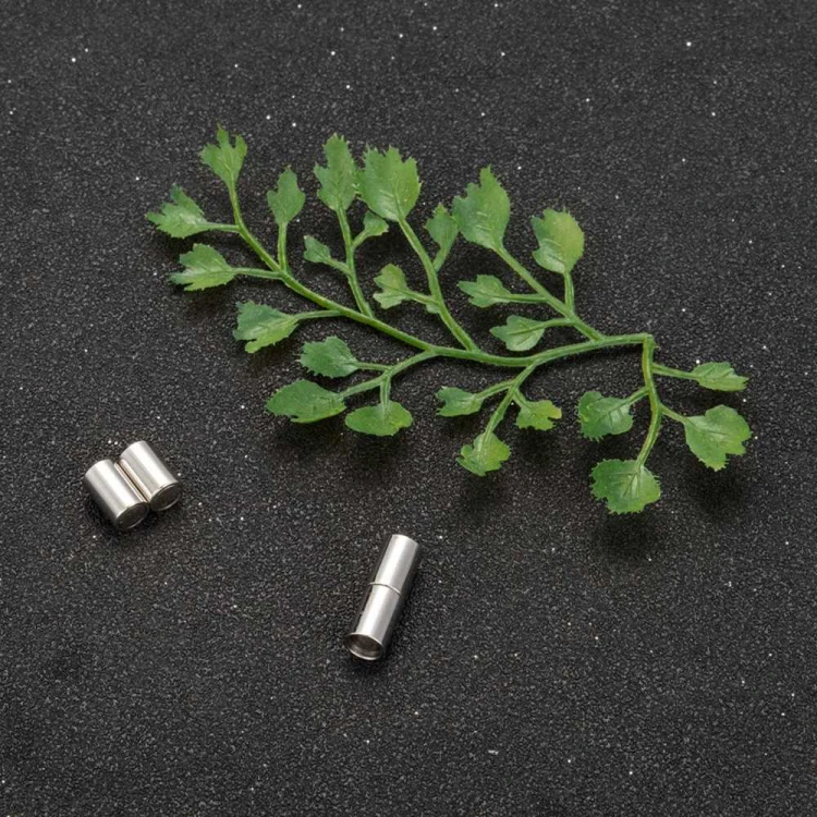 ZAP470 Zapięcie magnetyczne wklejane stal nierdzewna 5x16mm otwór 4mm