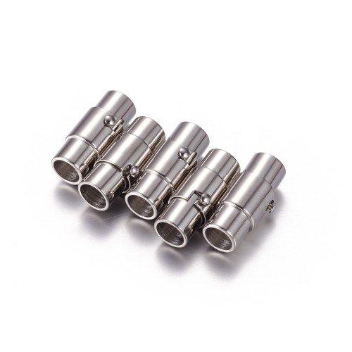 ZAP473 Zapięcie magnetyczne wklejane stal nierdzewna 7x17mm otwór 5mm