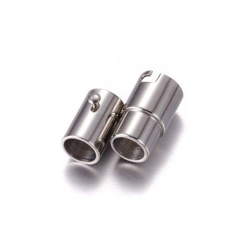ZAP473 Zapięcie magnetyczne wklejane stal nierdzewna 7x17mm otwór 5mm