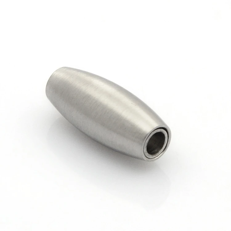ZAP477 Zapięcie magnetyczne wklejane stal nierdzewna 7,5x18mm otwór 3mm