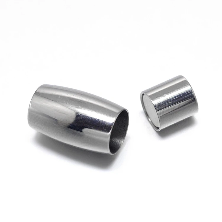 ZAP479 Zapięcie magnetyczne wklejane stal nierdzewna 9x14mm otwór 6mm