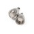 ZAP486 Zapięcie magnetyczne 9x24mm stal nierdzewna - platynowe