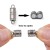 ZAP487 Zapięcie magnetyczne 8x26mm stal nierdzewna - platynowe