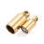 ZAP491 Zapięcie magnetyczne 4x12mm stal nierdzewna (IP)- złote 18K