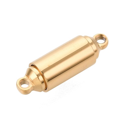 ZAP493 Zapięcie magnetyczne 5x16mm stal nierdzewna (IP)- złote 18K