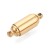 ZAP494 Zapięcie magnetyczne 7,5x23mm stal nierdzewna (IP)- złote 18K
