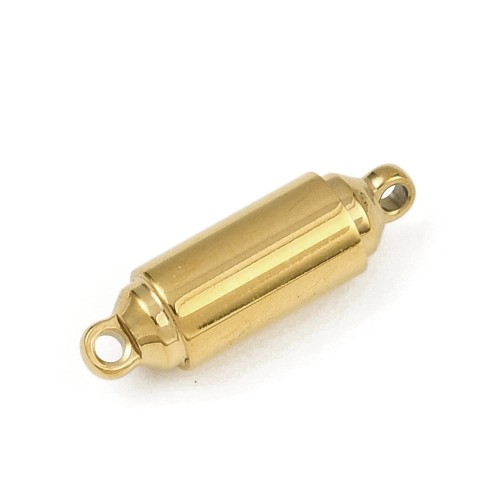 ZAP495 Zapięcie magnetyczne 5x16mm stal nierdzewna- złote