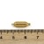 ZAP495 Zapięcie magnetyczne 5x16mm stal nierdzewna- złote