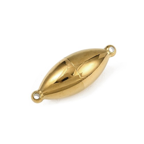 ZAP496 Zapięcie magnetyczne 9x24mm stal nierdzewna - złote