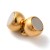 ZAP499 Zapięcie magnetyczne 8x18mm stal nierdzewna (IP)- złote 18K