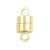 ZAP506 Zapięcie magnetyczne mosiężne 6x12mm- złote